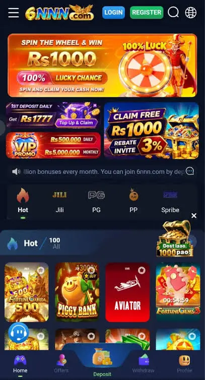 6nnn game apk interface