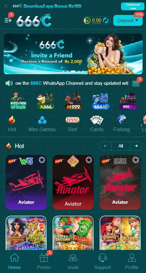 666C Game interface