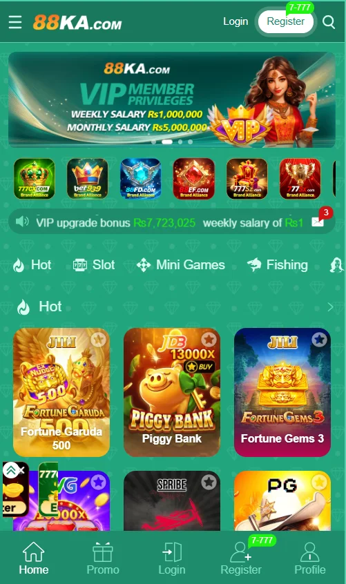 88KA Game Interface
